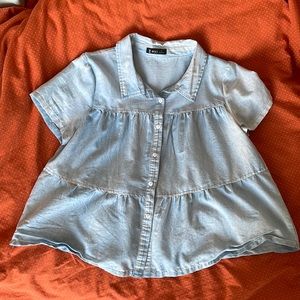 Chambray Blouse